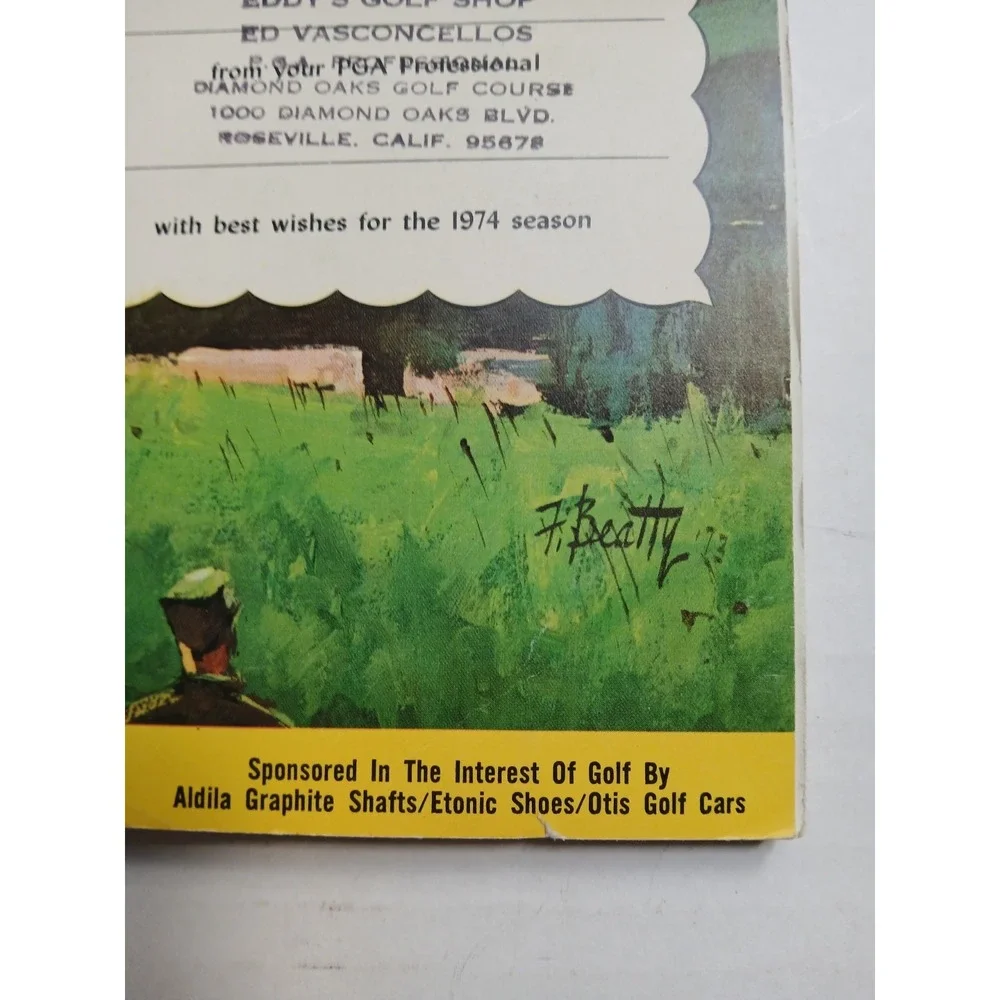1974 PGA Book of Golf (Presentation Copy) &Gary Player, Laura Baugh Golf Exhibit